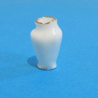 Vase hvid porcelæn