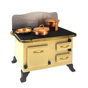 2 gryder + 1 pande, kobber ( ikke komfur )