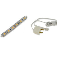 6 led strip- 12 volt - 10 cm med ledning til connection