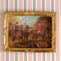 Billede ,, horses on hunt"