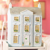 Dukkehus til dukkehuset, resin, classic dukkehus