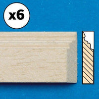 Fodpanel 6 stk.