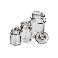 3 glas med låg ,,Henkognings-glas"