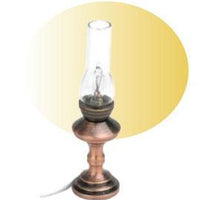 Bordlampe bronze