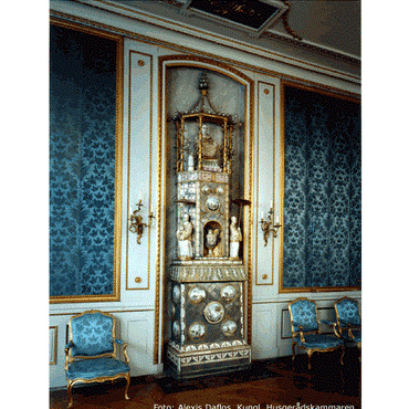 Guld Rokokostolen ,, drottningholm slot