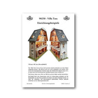 Villa Tara tysk indretnings-beskrivelse