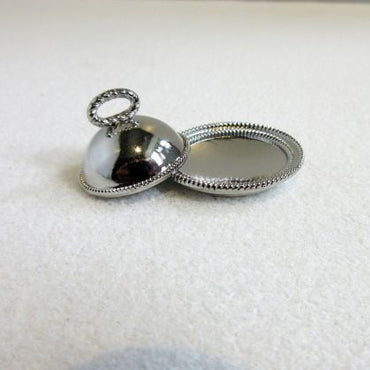 Rundt lågfad ,, sølv