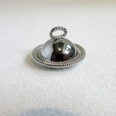 Rundt lågfad ,, sølv