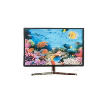 Smart TV m/ 3D image af fisk