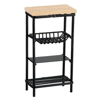 Metalbord sort