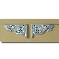 georgian beslag, metal 2 stk.
