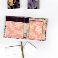 Brevpapir mappe + 2 strik opskrifter