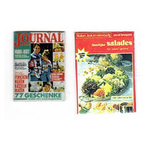 2 magasiner ( jurnal + heerlijke salades )