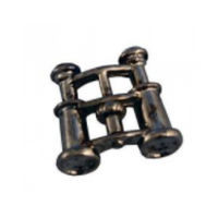 Kikkert sort metal
