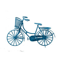 Shopping bike blå
