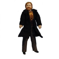 Porcelænsdukke, skægget victoriansk gentleman