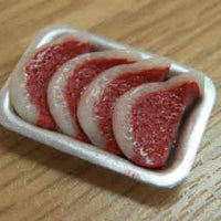Steak på fad