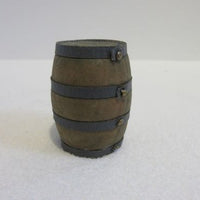 Tønde, håndl. H: 3,6 x Ø: 2,5 cm