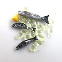 Håndlavet: 1 makrel - 2 sild- citron- is