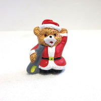 Jule-bamse Parcelman, resin