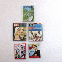 USA magasiner 5 stk. med ilustrerede sider