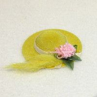 Hat gul velour