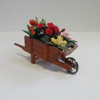 Trillebør med blomster
