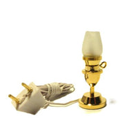 Bordlampe messing ,, plutten "