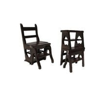 Stigestol mørk valnød