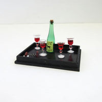 Reutters Bar sæt vin + 4 glas rødvin + proptrækker