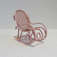 barnegyngestol rosa metal