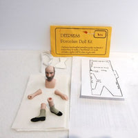 deerness porcelæns dukke KIT victorian herre, m/ instruktion