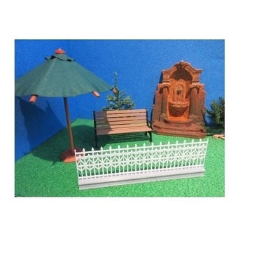 Havehegn hvid, plast