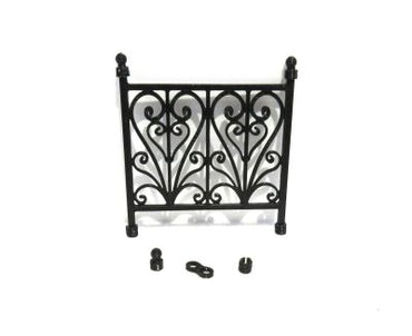 Hegn sort plast, kan forlænges se beskrivelse