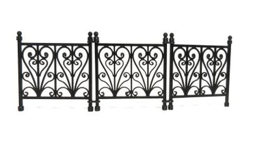 Hegn sort plast, kan forlænges se beskrivelse