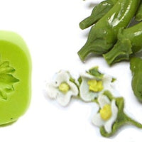 Form til fimo: til blomster, peberfrugt ect.