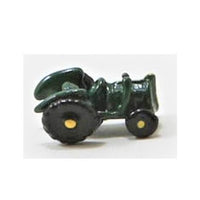Traktor, grøn metal