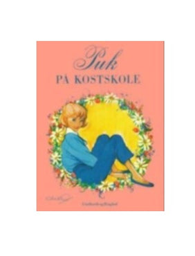 Bog med tekstsider: Puk på kostskole 1952