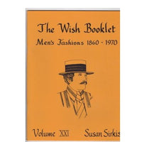 The wish booklet mens fashions snitmønstre 1860 - 1970, 50 sider