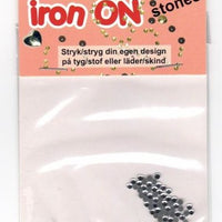iron on krystal, sølv