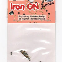 iron on krystal, amber