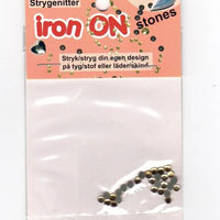 iron on krystal, amber