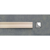 Loftliste hvidmalet 6 stk. 45,5 x 1 x 1 cm
