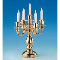Mini Mundus: 5 Armet Candelaber Messing