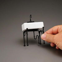 Køkkenvask porcelæn, metal