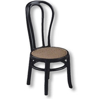 Cafestol sort metal m/fletsæde