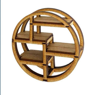 INDUSTRI rund væghylde KIT