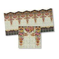 Kakler moderne blomster 1:24