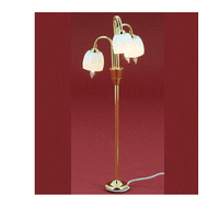 Gulvlampe, 3 skærme