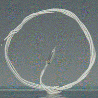 Micro pærer spidse 4 stk. 2,5 mm m/ ledning 12 V
